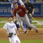 Paul Goldschmidt, Clayton Kershaw, A.J. Ellis, Jerry Meals