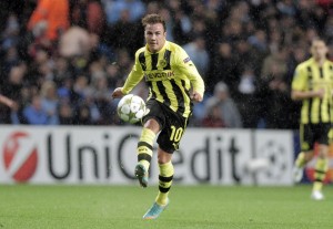 Mario Gotze of Borussia Dortmund