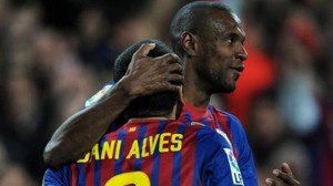 Dani Alvez Eric Abidal