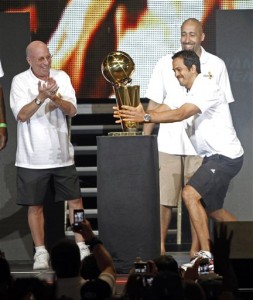 Erik Spoelstra, Ron Rothstein, David Frizdale