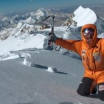 Simone Moro en el Nanga Parbat