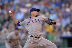 MLB: Texas Rangers at Kansas City Royals