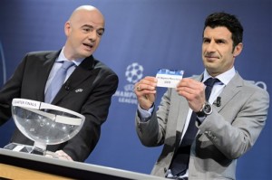 Switzerland Soccer UEFA Champions League Draw