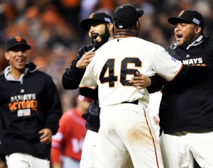 Division Series - Washington Nationals v San Francisco Giants - Game Four