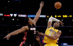 Heat Lakers Basketball (4)