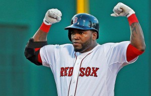 David Ortiz flexing