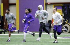 Mike Wallace, Jarius Wright, Cordarrelle Patterson, Adam Thielen