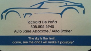 RICHARD DE PENA AUTO SALES